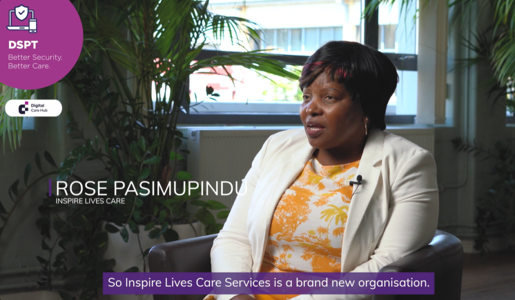 Inspire Lives Care: The benefits of completing the DSPT for new providers