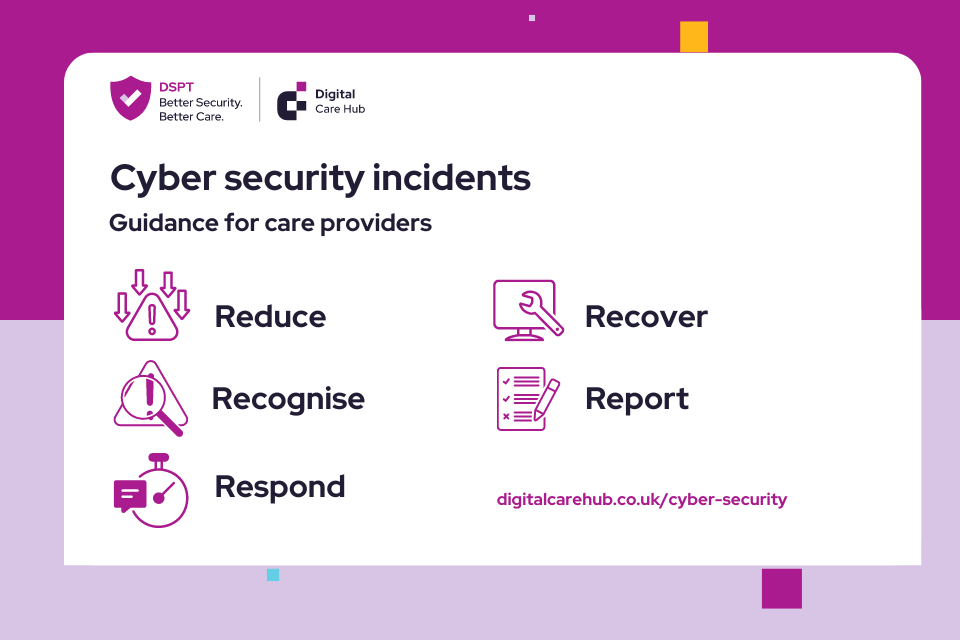 Respond and recover from a cyber security incident