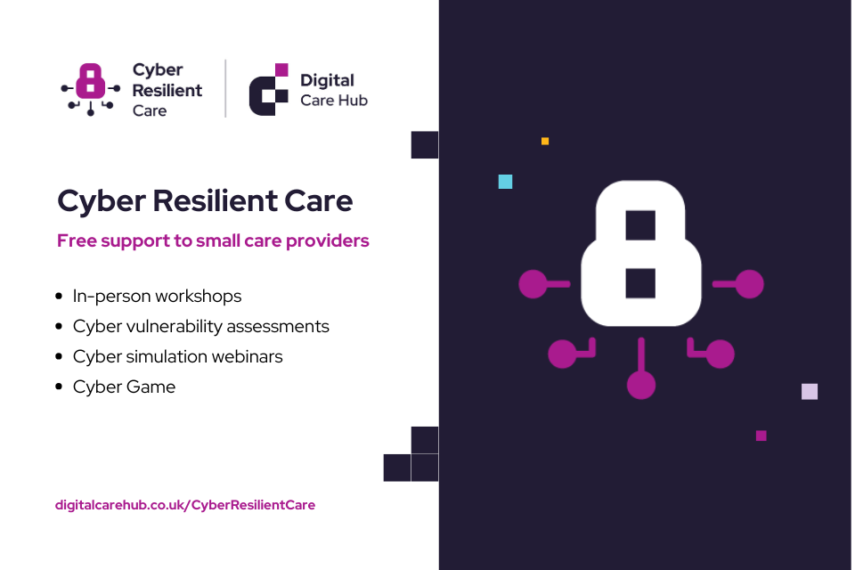 Cyber Resilient Care: new support for small providers